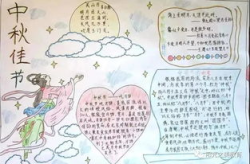 中秋节手抄报内容句子,月圆人团圆，传承千年文化